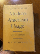 A dictionary of modern American usage