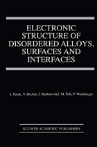 Electronic structure of disordered alloys, surfaces and interfaces