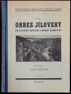 Okres jílovský politický, soudní i berní samotný