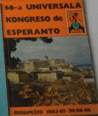 68-a Universala Kongreso de Esperanto - Budapesto 1983-07-30/08-06