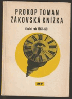 Žákovská knížka - školní rok 1961-63
