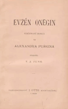 Evžen Oněgin - veršovaný román