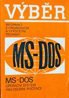 MS-DOS operační systém pro osobní počítače