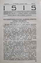 2SVAZKY Isis - Ročník 5. Sborník pro kritické zkoumání okultismu a otázek náboženských, ...