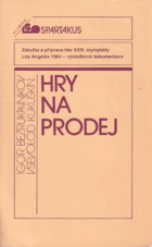 Hry na prodej - hry 23. olympiády Los Angeles 1984