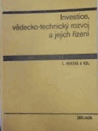 Investice, vědeckotechnický rozvoj a jejich řízení