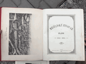 Měšťanský pivovar v Plzni 1842-1892(pamětní spis ke slavnosti 50. ročnice založení ...