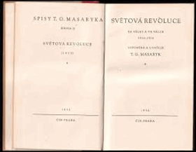 Světová revoluce Za války a ve válce 1914-1918