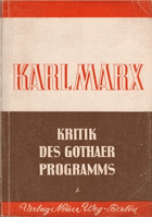 Kritik des Gothaer Programms.