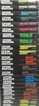 22SVAZKŮ Spisy ROMÁNOVÝ SERIÁL LANNY BUDD - 1. KONEC SVĚTA, 2. MEZI DVĚMA SVĚTY, 3. DRAČÍ ...