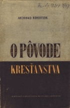 O pôvode kresťanstva