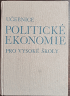 Učebnice politické ekonomie pro vysoké školy - základní kurs.