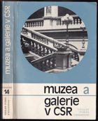 Muzea a galerie v ČSR.