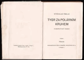 Tygr za polárním kruhem SAMOSTATNÝ KNIŽNÍ BLOK BEZ DESEK!