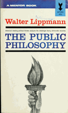 The Public Philosophy