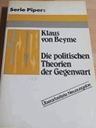 Die politischen Theorien der Gegenwart - eine Einführung