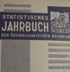 Statistisches Jahrbuch der Čechoslovakischen Republik