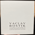 Václav Boštík PARIS