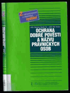 Ochrana dobré pověsti a názvu právnických osob