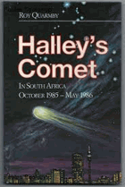 Halleys comet in South Africa, October 1985-May 1986