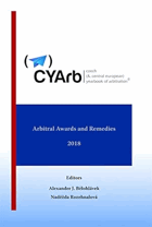 CYArb, 2018, Vol. VIII, Arbitral Awards and Remedies