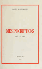 Mes Inscriptions 1945-1963