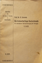 2SVAZKY Die Schmetterlinge Deutschlands mit besonderer Berücksichtigung ihrer Biologie. 2+3 Band - ...