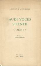 Audi Voces Silentii - Poèmes