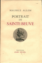 Portrait de sainte-Beuve