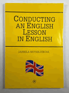 Conducting an English lesson in English