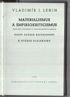 Materialismus a empiriokriticismus