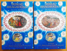 3SVAZKY Śrīmad Bhāgavatam I. Zpěv první - díl I - III - s původními sanskrtskými texty, ...