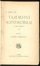 Tajemství automobilu