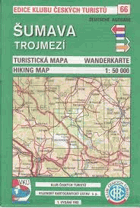 Šumava - Trojmezí. Turist.mapa