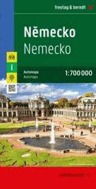 Německo - automapa Freytag - 1:700 000 KARTE-mapa