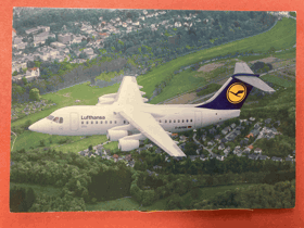 Lufthansa Cityliner Avro RJ85 - letadlo