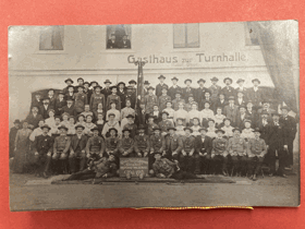 LUH Raspenau-Mildenau. Gasthaus zur Turnhalle- Rudolf Blöse. Arbeiter Turn Leseverein Einigkeit 1. ...