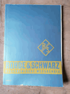 Rohde & Schwarz elektronische Messgeräte Katalog Buch Messgeneratoren 70-71