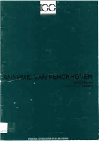 Annemie Van Kerckhoven. Verdeel en heers. Een multimedia installatie. 17. November 1989 - 22. ...