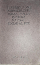 Bezpříkladné dobrodružství Hanse Pfalla Hans Pfall ORIG.BROCHURE - CONDITION AVERAGE!