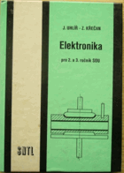 Elektronika pro 2. a 3. ročník SOU.