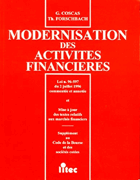 Modernisation des activités financières