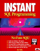 Instant SQL programming