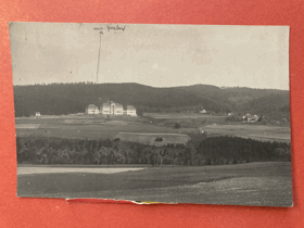 Prosečnice Týnice nad Sázavou. Sanatorium pro léčení plicních chorob