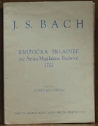 Knižočka skladieb pre Annu Magdalénu Bachovú 1722