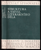 Struktura a smysl literárního díla - sborník studií