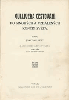 Gulliverovy cesty Gullivera cestování do mnohých a vzdálených končin světa
