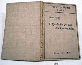 Erdgeschichte und Bau des Sudetenlandes (Deutscher Boden