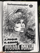 Modrá rokle PODPIS FOGLAR !!