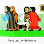 Jesus und der Gelähmte. Was uns die Bibel erzählt